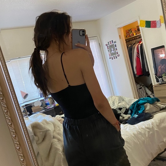 Black Lace Bodysuit Forever 21 - Picture 2 of 3